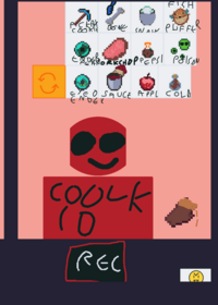 but with minecraft stuff