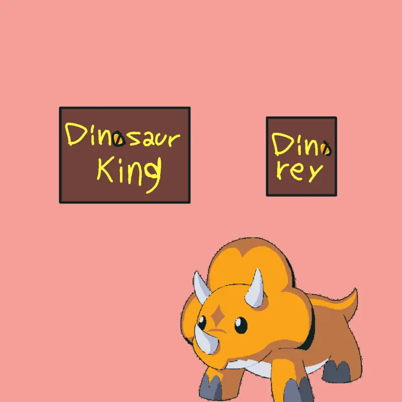 Dino king by @Maip_Plus
