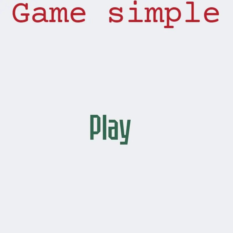 Game by @david500
