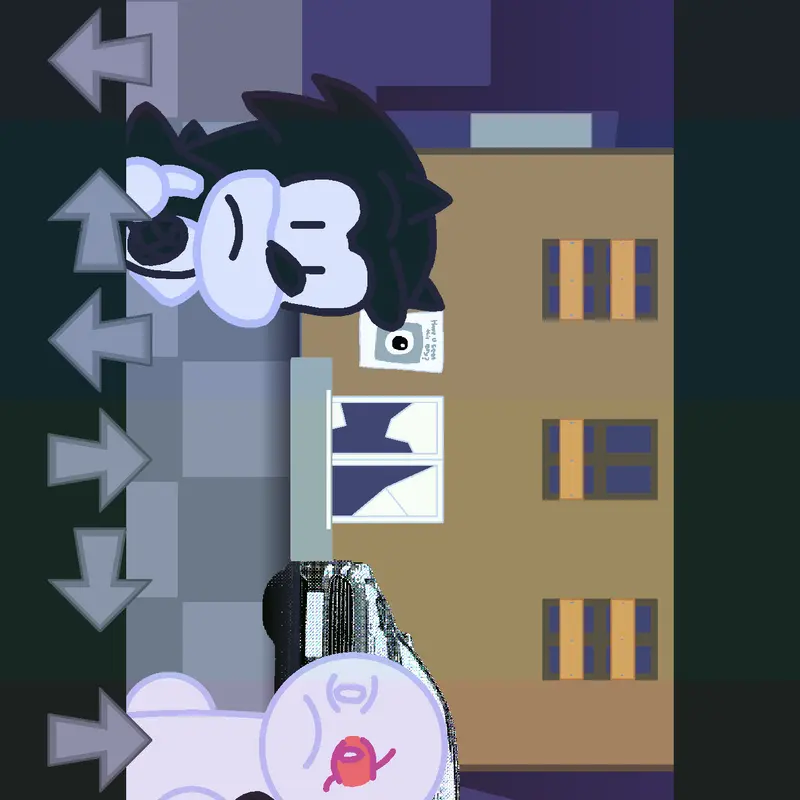 My FNF engine test: M - Madness by @lewis12chain