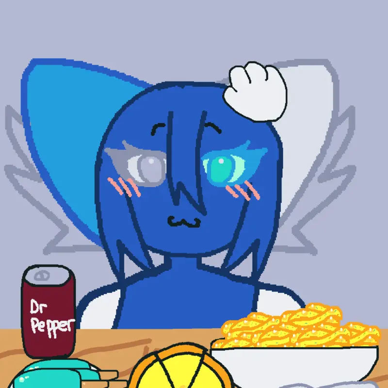 Mukbang by @blue-cat-offical