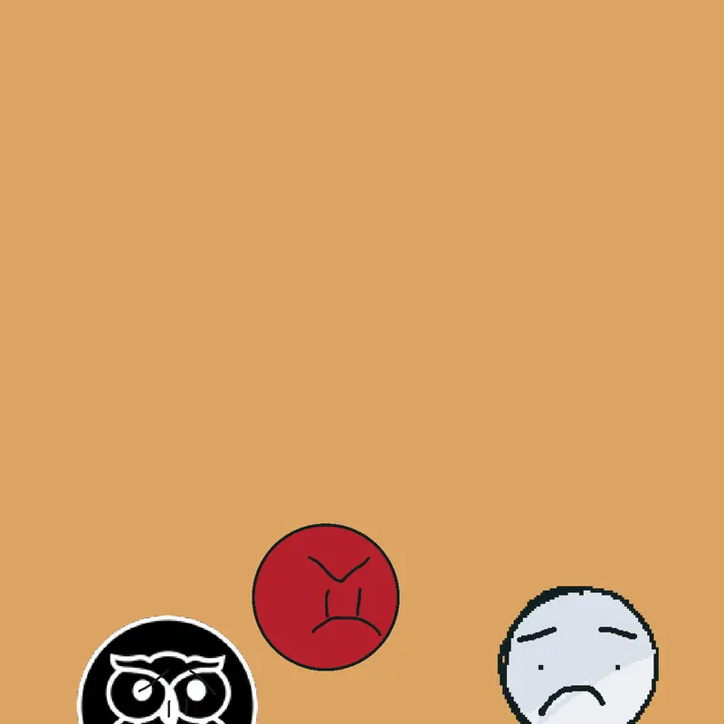angry red ball by @Adri2026 by @RedeEstrela2008