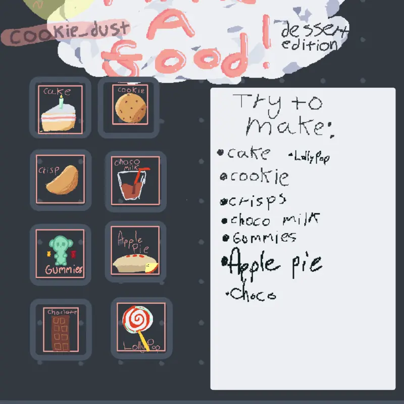 Game by @cookie_dust