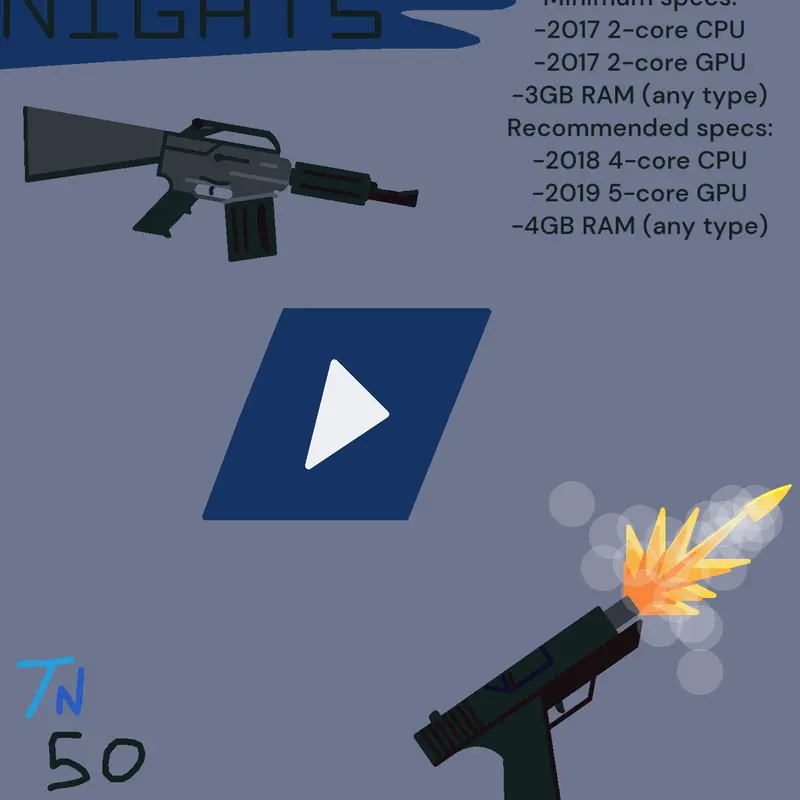 Two Nights (Battle Royale) by @StrangeGameA