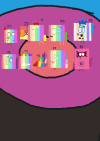 Numberblocks Band 71-80