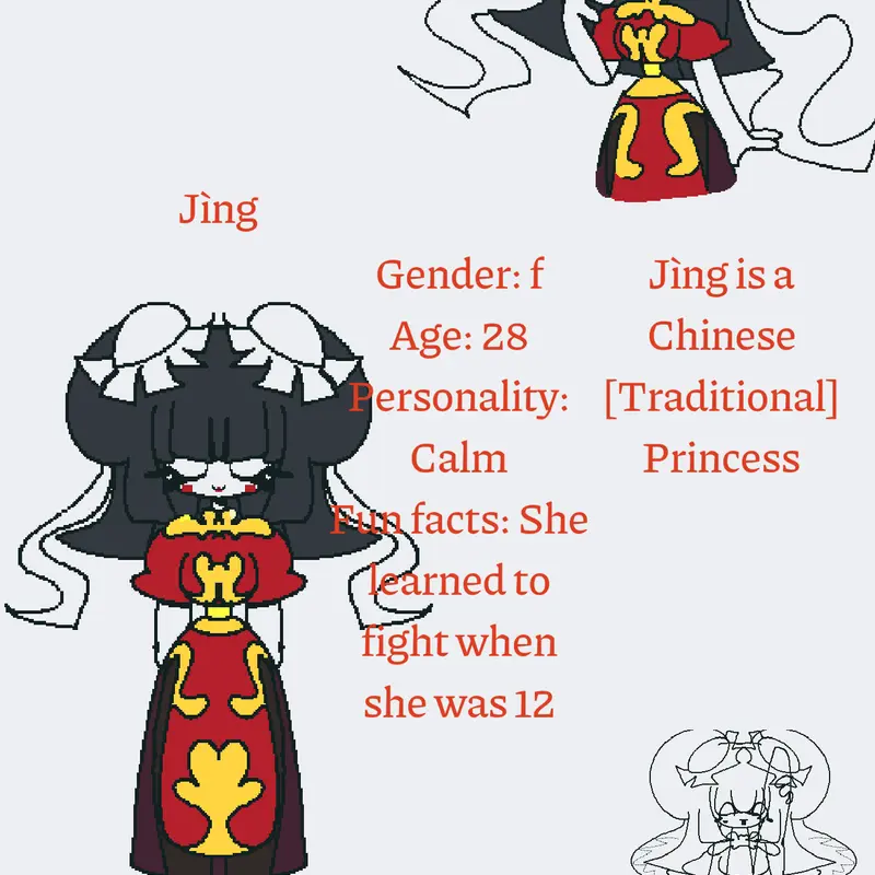 I'm bored so I made a chinese oc by @Mccfam3andsody