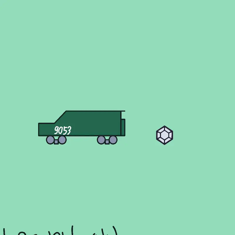 Russian metro cár number 9053 of gems by @AlexAlex3