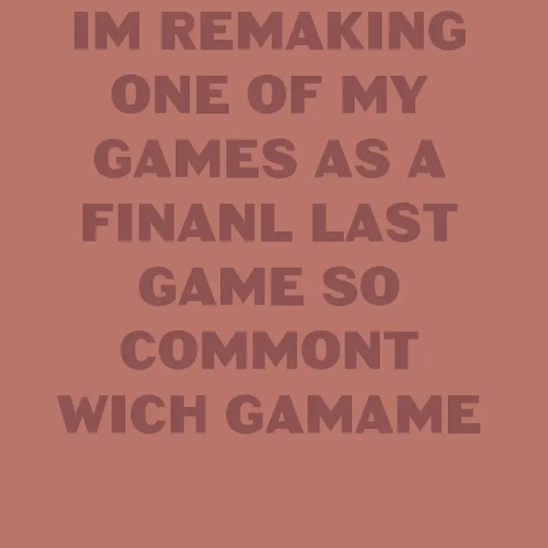Game by @mrteacake