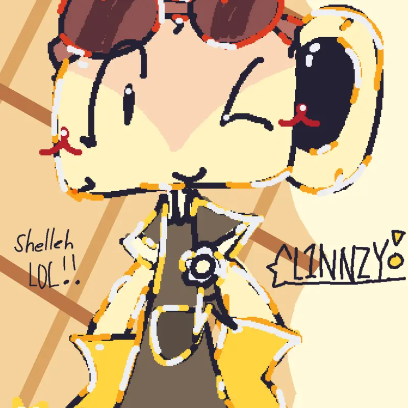 I came back with a shelly drawing wow by @L1NNZY