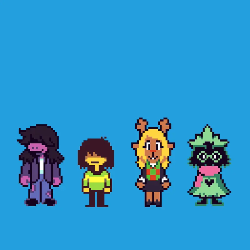 Deltarune AI by @-Spooky_Air_studios-