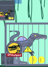 Spinosaur survival (Jurassic park 3)