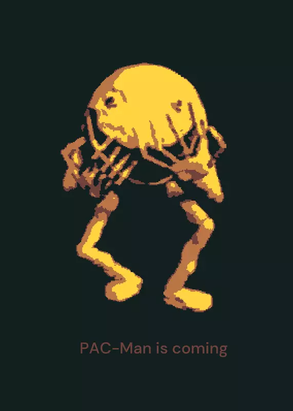 Pac-Creature by @12frogs
