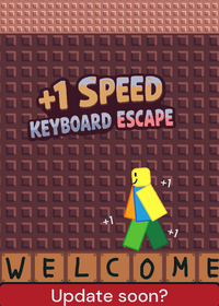 +1 speed keyboard escape obby