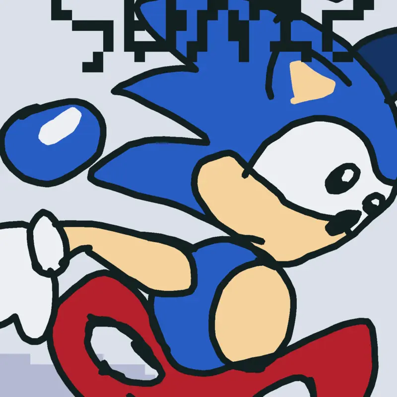 Sonic by @MohFry