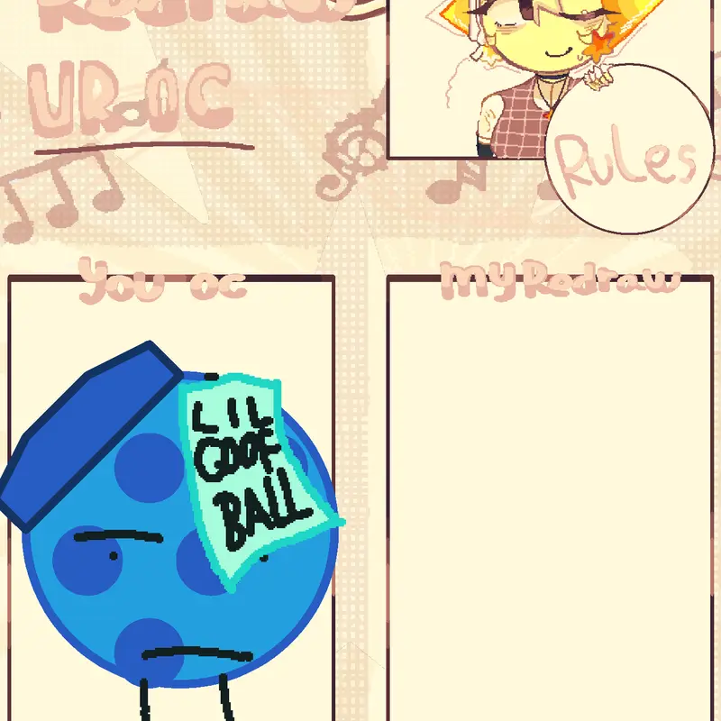 New oc guysss!!! Name's Lil Golf Ball by @LilGoofBalls