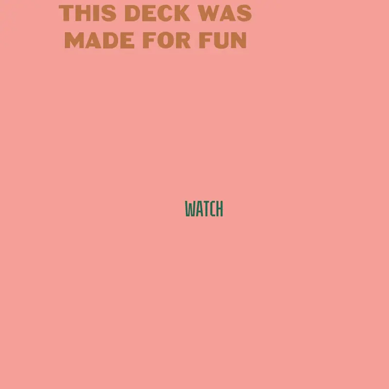 Game by @JimmyDecks