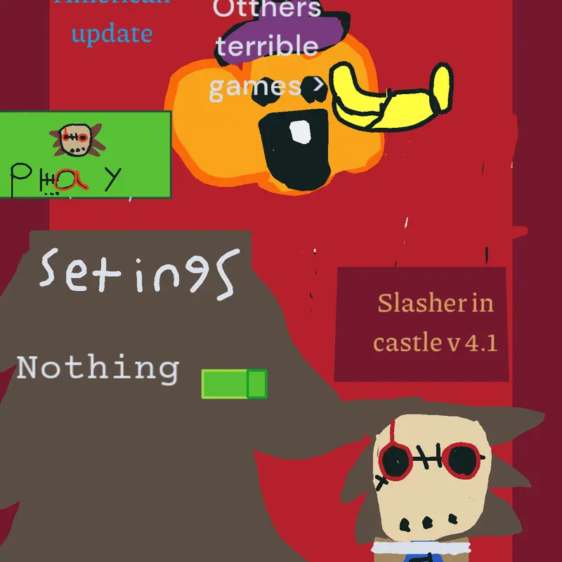 Slasher in castle by @johhdoe