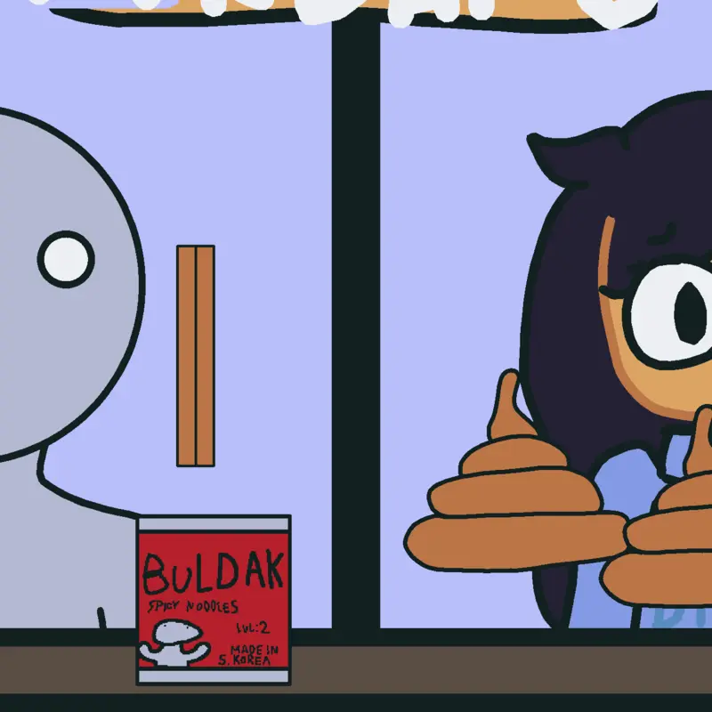 Jamal and Siara mukbang (Credits to him) by @Weird_Ten