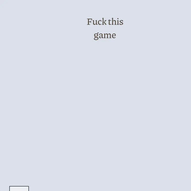Game by @friesonmcflurry