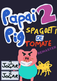 Daddy pig tomato spaghetti
