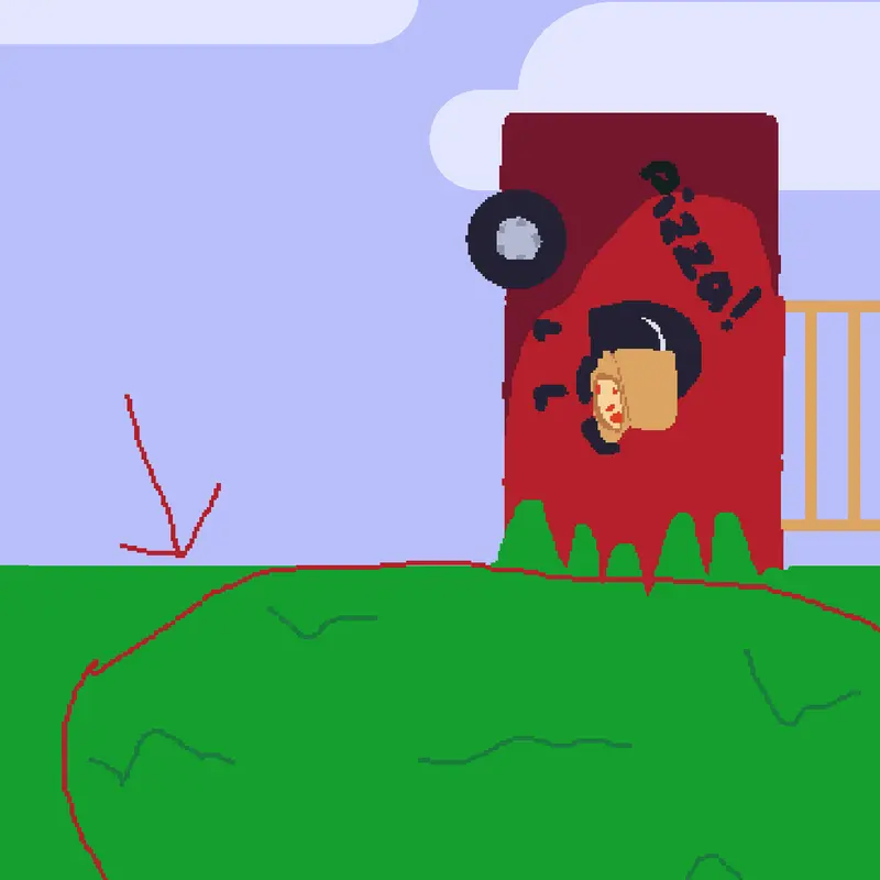 A simple remixed car game by @Tornado_king-fanmade