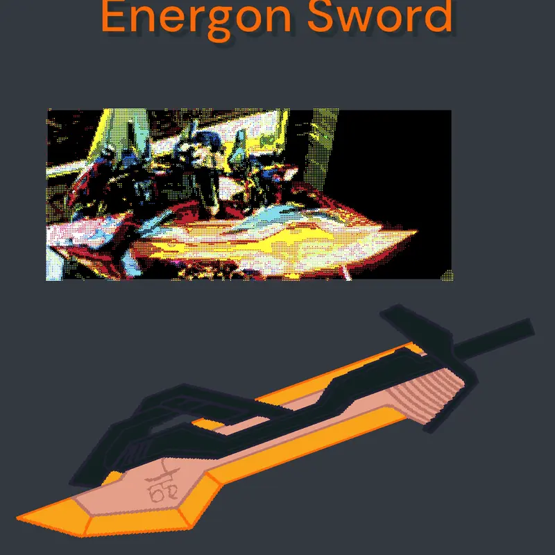 《Sword of Energon For Optimus Prime》 by @DoctorGe1985