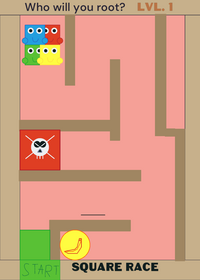 Square Race! Who will you root?