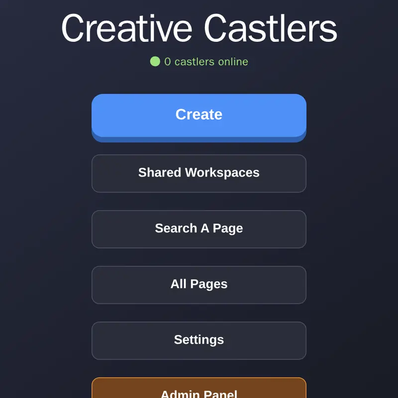 Creative Castlers by @univ3r5e