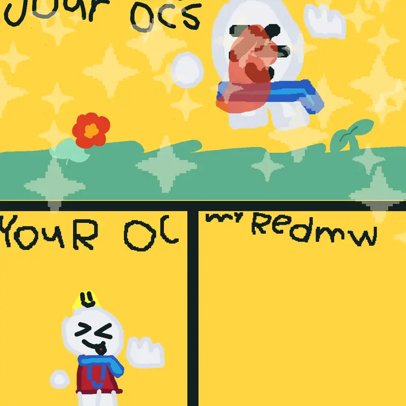 Redraw My Oc by @RonFromAnimalHospital