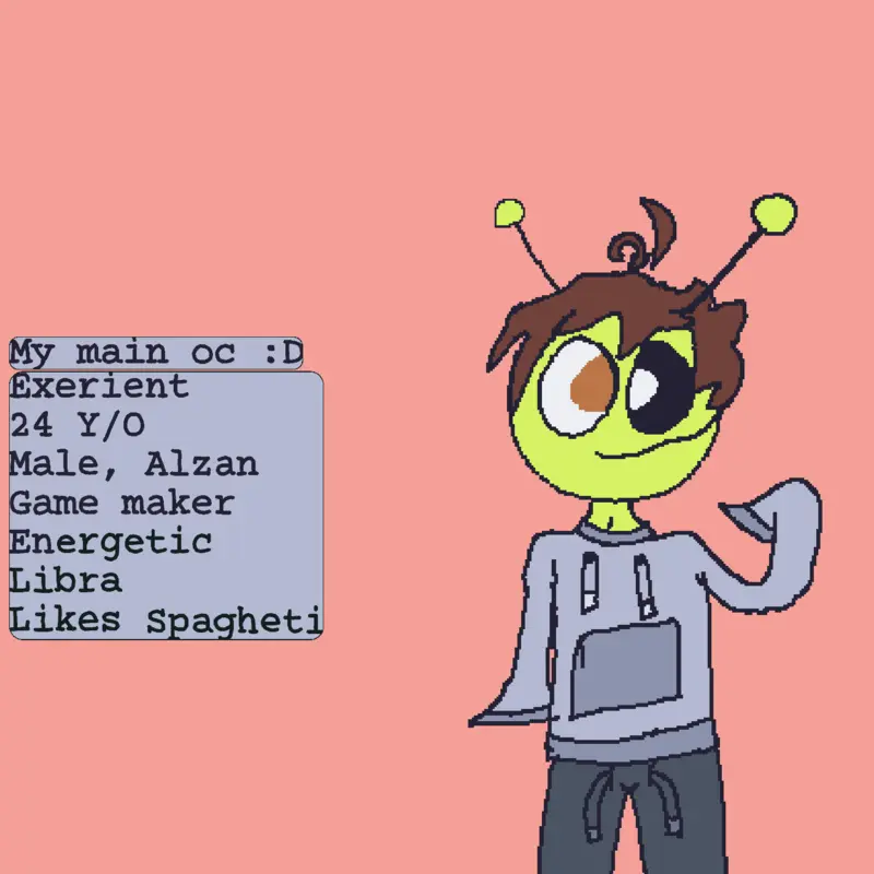 Main oc :3 by @Exerient