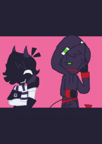 That mob and twixxel :3 PLEASE LIKE IT CUZ...