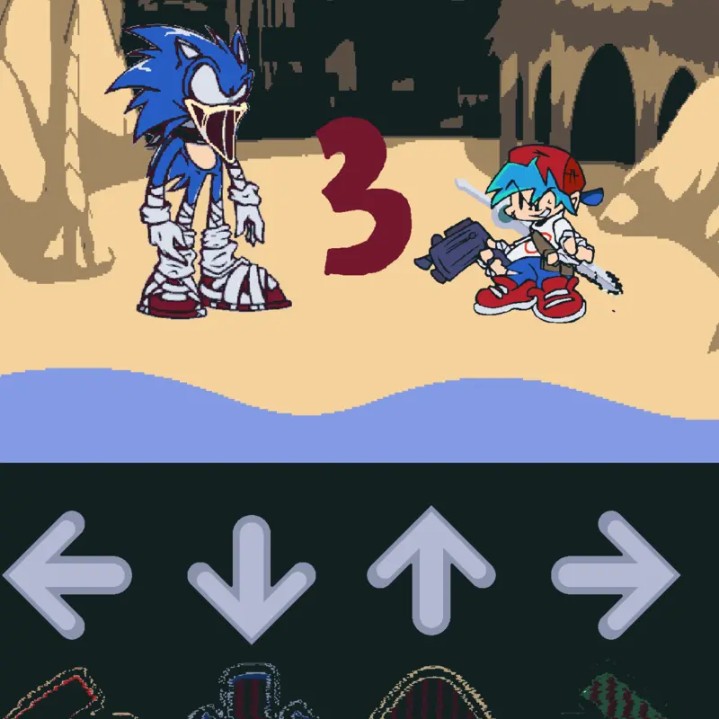 Fnf Sonic pybby by @BF_XD