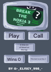 Break the nokia 3 the last nokia