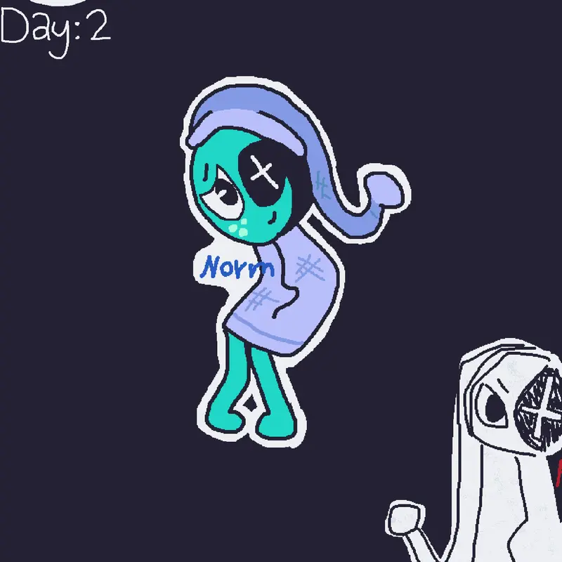 Drawing Astro in new aesthetics everyday by @4STR0-002