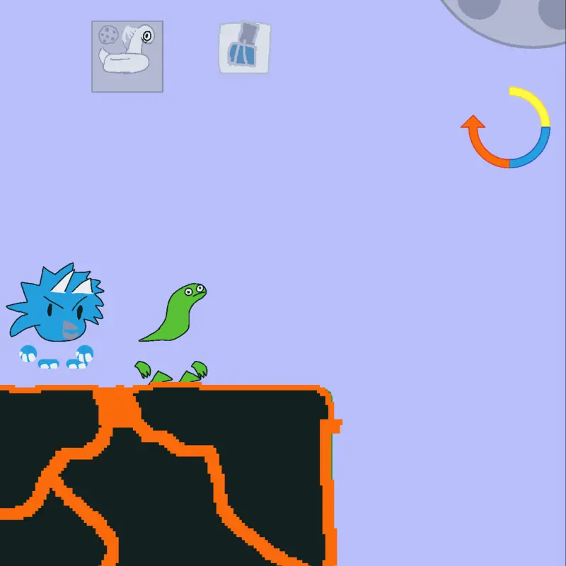 Ending dinosaur by @rabbit_67