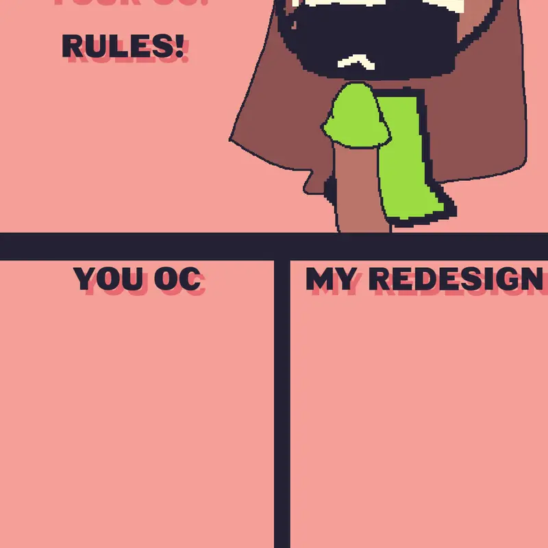 Redesign of ocs! by @you_local_cutecore
