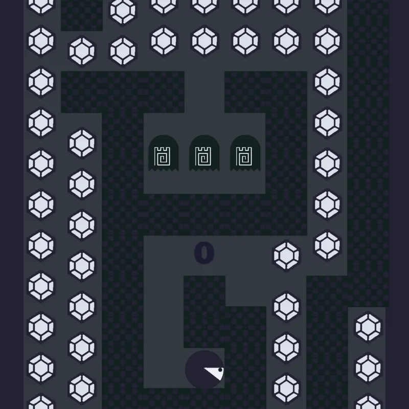 Castle pacman by @kolderenia