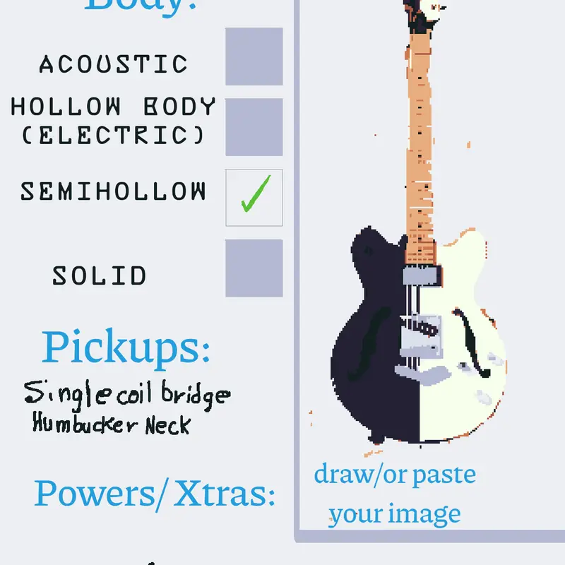 Make your own guitar! by @Gera_mp3
