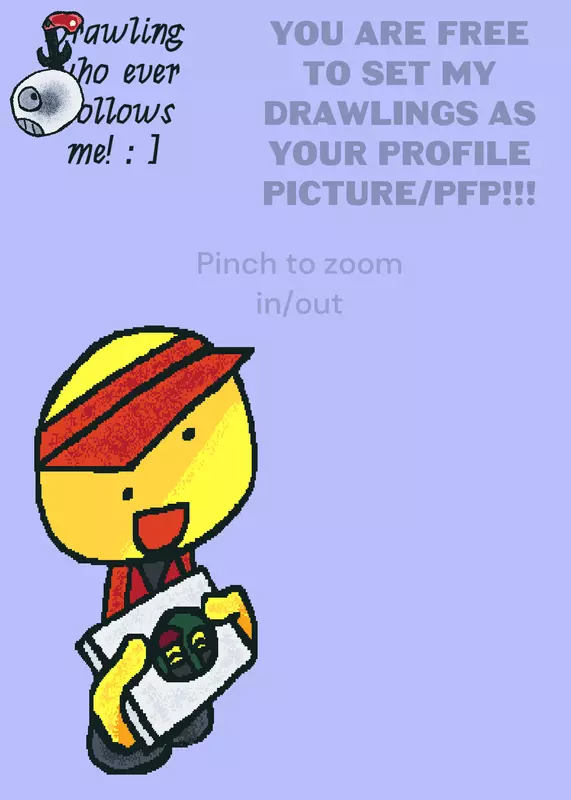 DRAWING WHO EVER FOLLOWS ME!!! by @Bl0XXER_YT