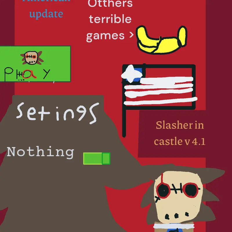 Slasher in castle by @johhdoe