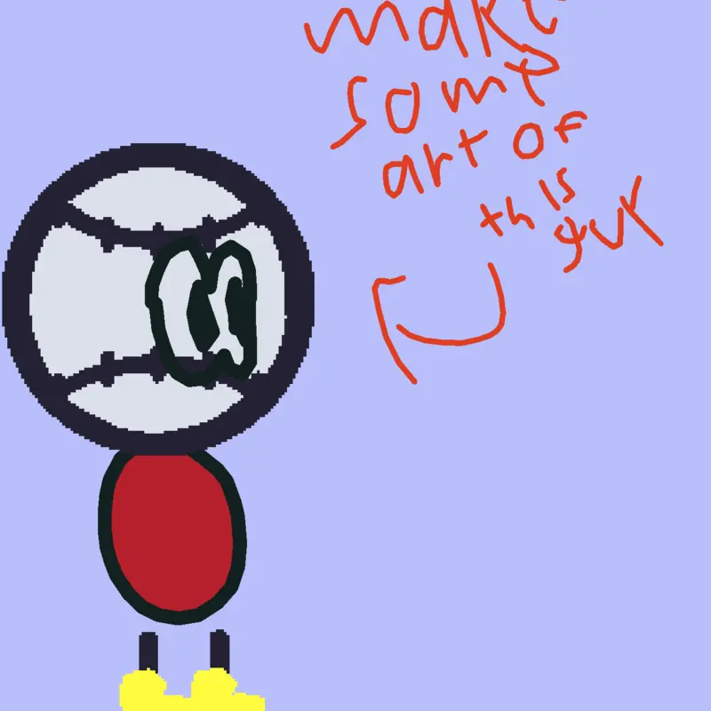 Make some art of this guy for my upcomin by @BOBTHEFROG