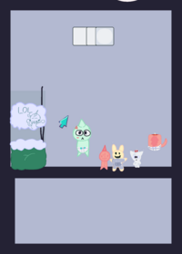 Cute baby animal hospital