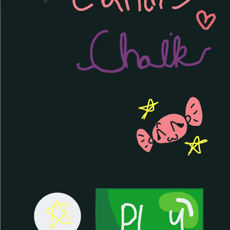 Candi's chalk! by @The_Offical_Candi