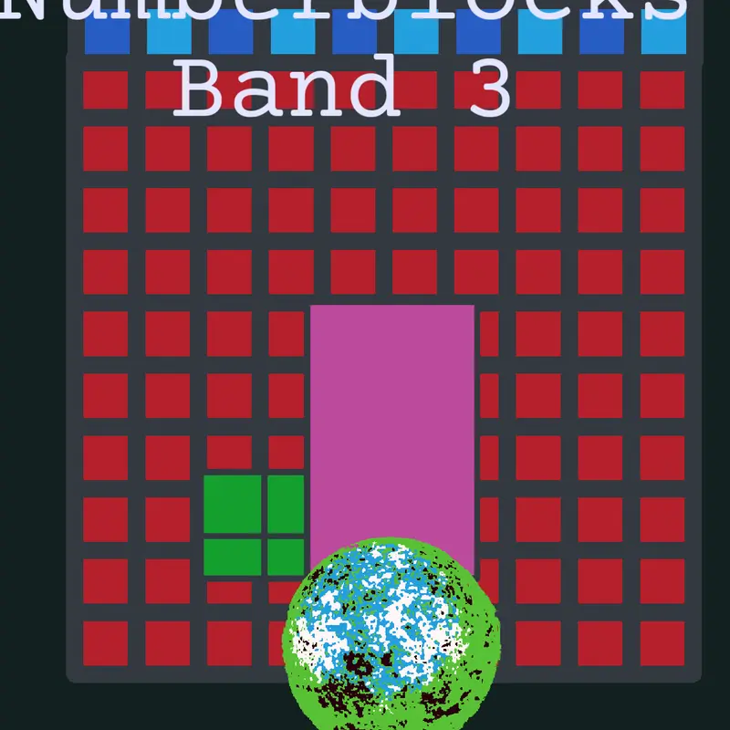 Numberblocks Band by @panonlCenter
