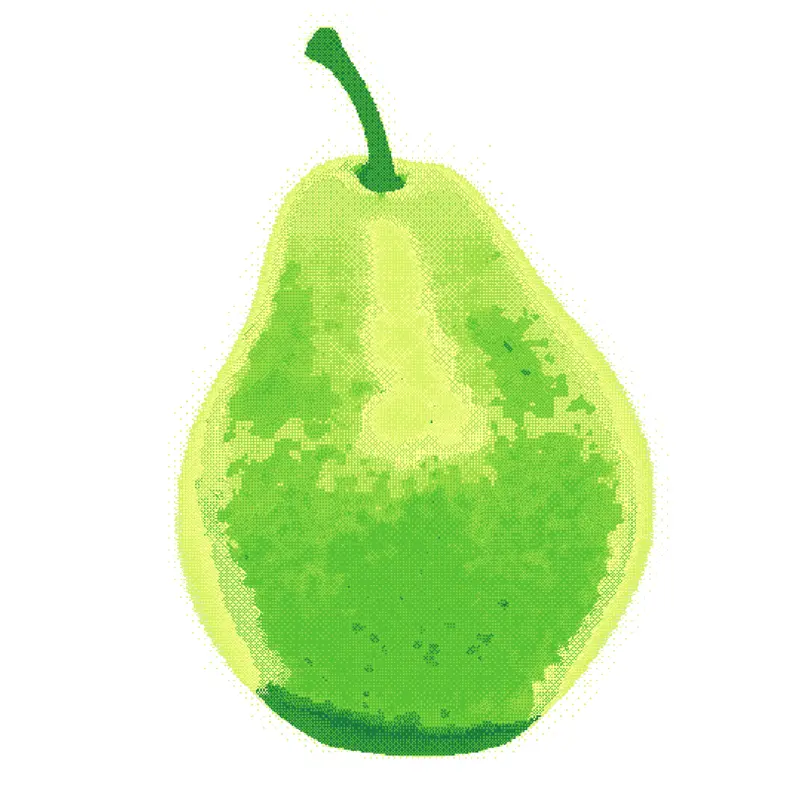 Pear. by @BatHex