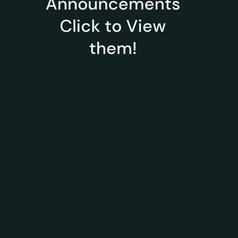 My Announcements by @Grayson-Hamilton