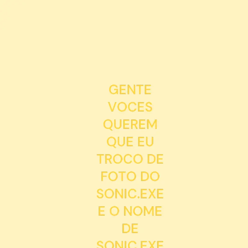 Game by @Sonicbrasil