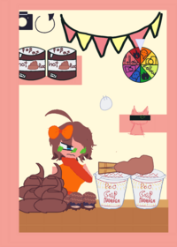 Feed @duck_tape64 with poop and she's head