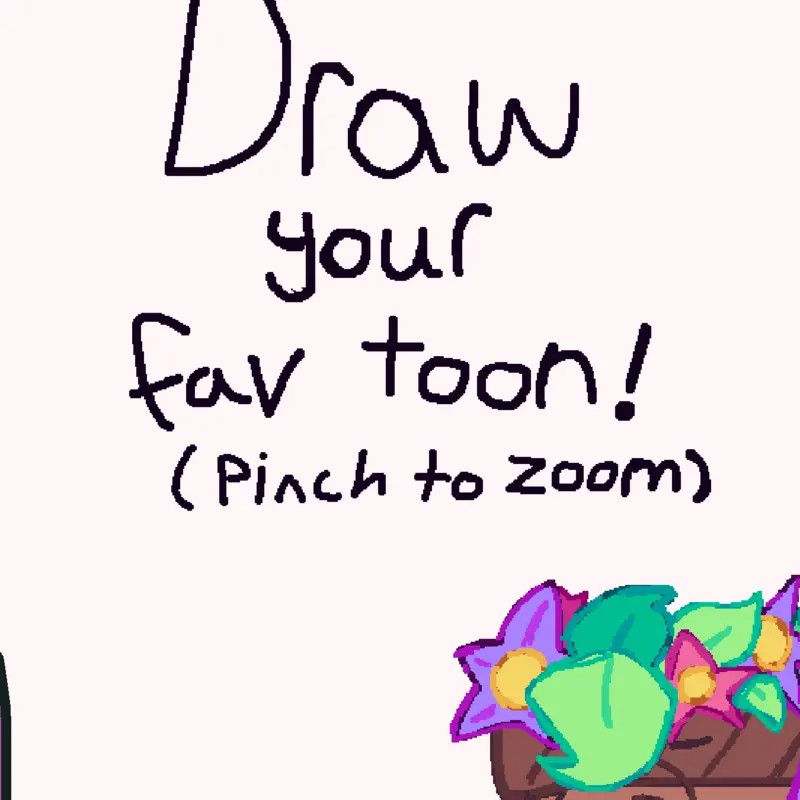Dandy world drawing by @pinkangelx
