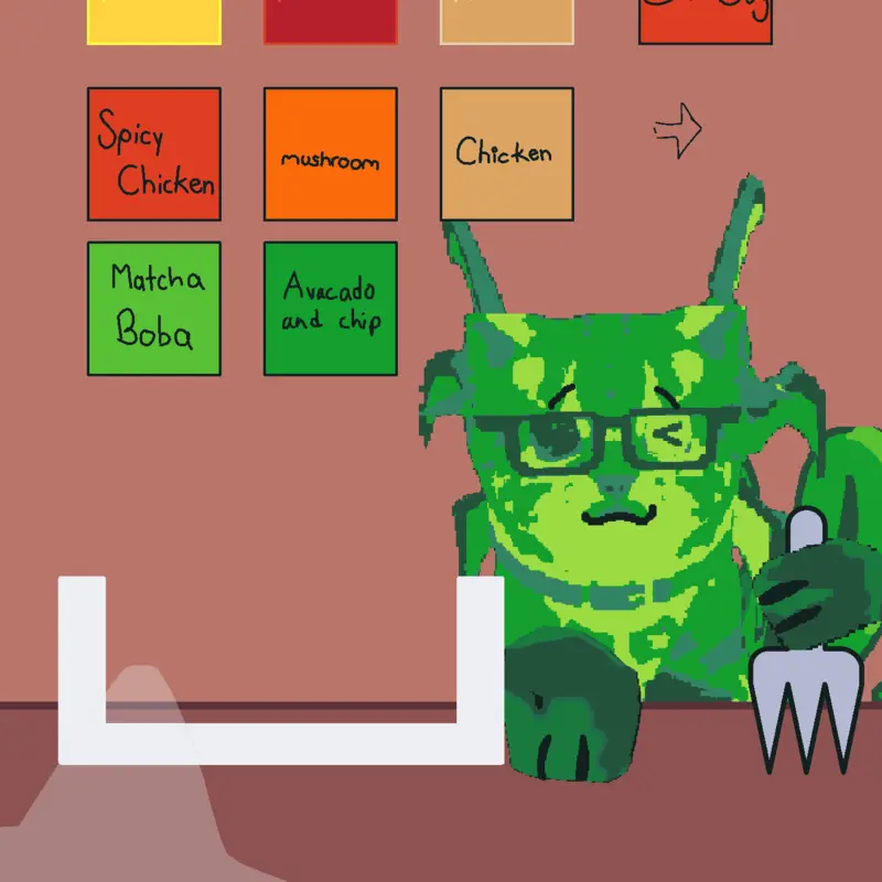 MATCHA MUKBANG!!! 💚💚💚 by @Itz_Pudding_cat_yt